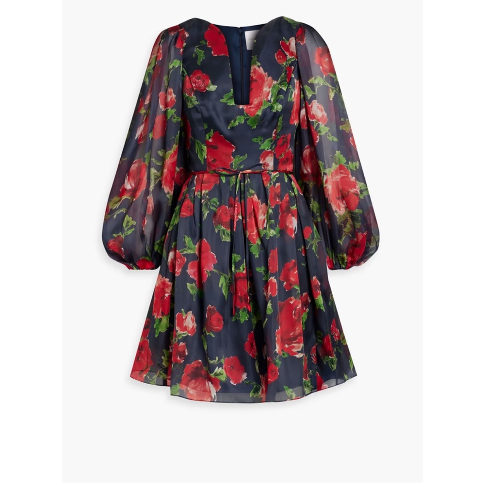 Carolina Herrera/  Floral Dress/ size -4.